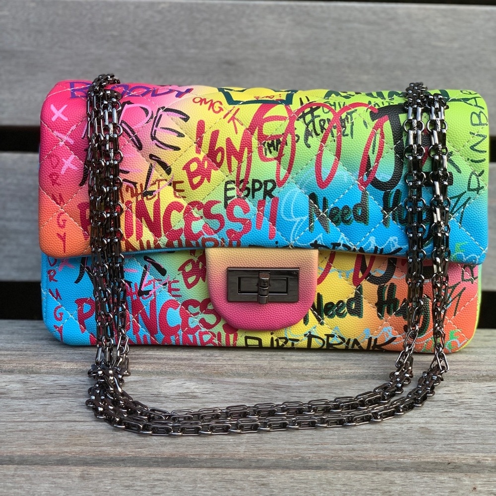 1 left! Medium size graffiti bag - Picture 3 of 5